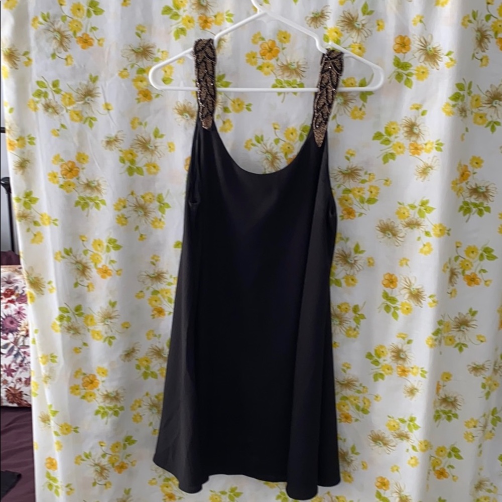 Boutique tunic beaded dress